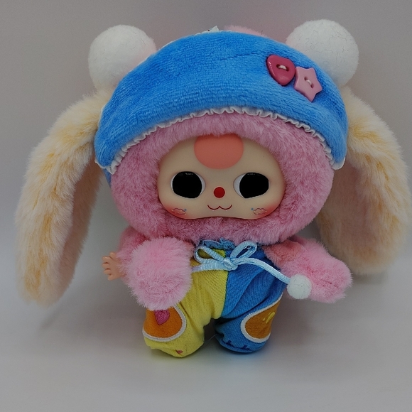 Baby Three Sweet Dreams Blind Box - Confirmed Bunny w/ Sleep Mask Keychain - Picture 4 of 5